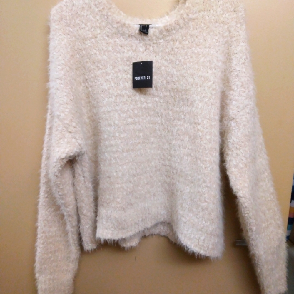 Forever 21 Large Sweater Crop Top